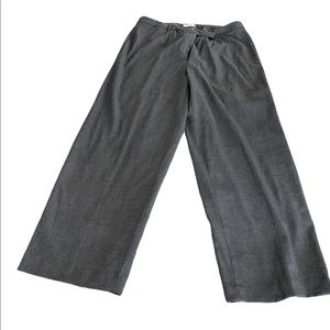 Size 16W Charter Club Katherine Fit Full Length small houndstooth trousers